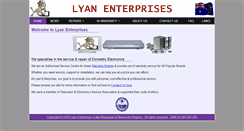 Desktop Screenshot of lyanenterprises.com